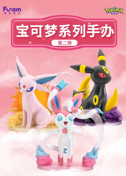 Pokemon 17cm Eevee Evolution Evolve Version | Sylveon Espeon Umbreon - Toy Collection