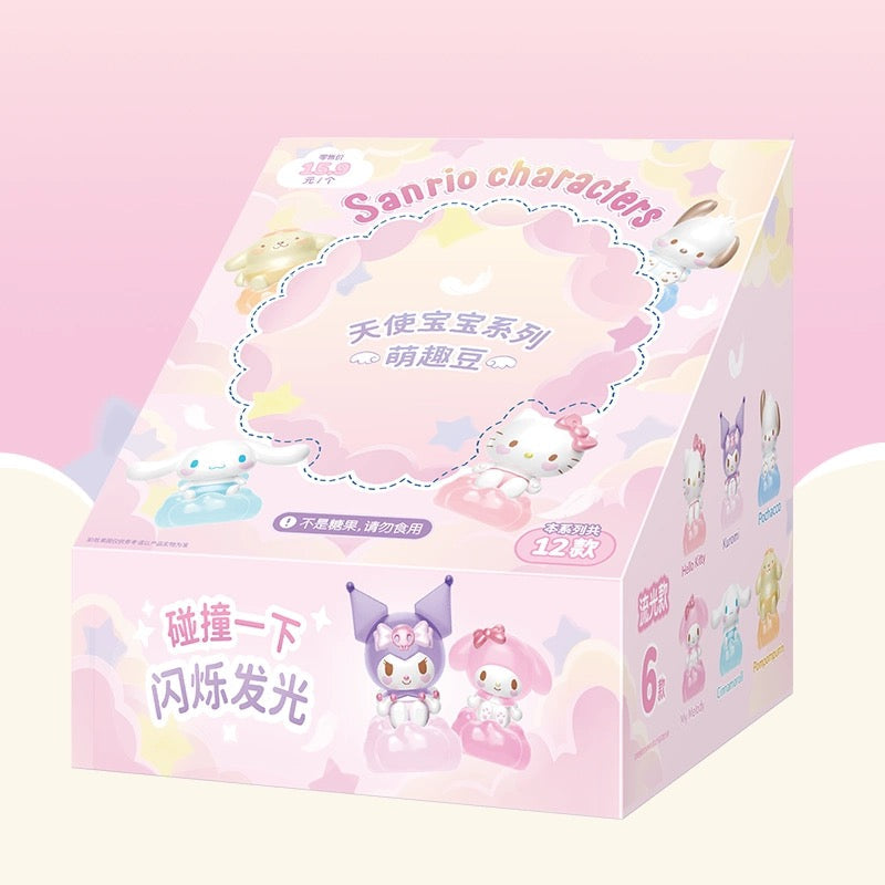 Sanrio Characters Sweet Angel Beans Mini Series | Hello Kitty My Melody Kuromi Cinnamoroll Pompompurin Pochacco - Kawaii Collectable Toys Toy Collection