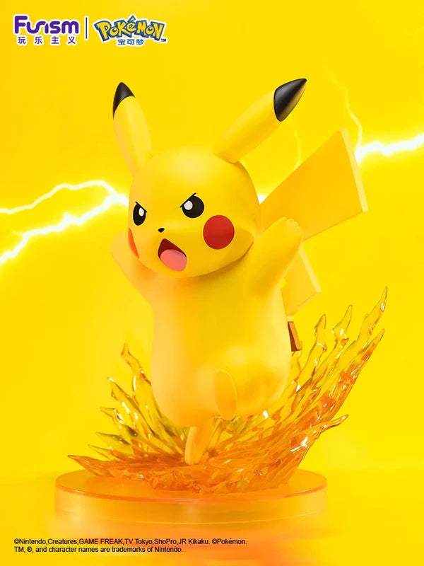 Pokemon Characters Figure 17cm Pikachu Thunderbolt - Toy Collection