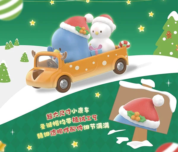 Top Toy Sanrio Characters Christmas Martket Car Blind Box - Hello Kitty My Melody Kuromi Cinnamoroll Pompompurin Pochacco Hangyodon