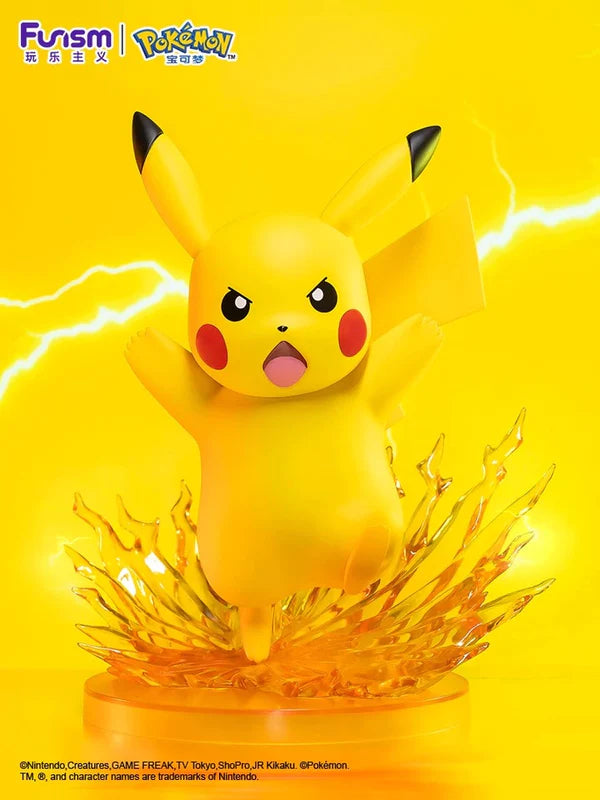 Pokemon Characters Figure 17cm Pikachu Thunderbolt - Toy Collection