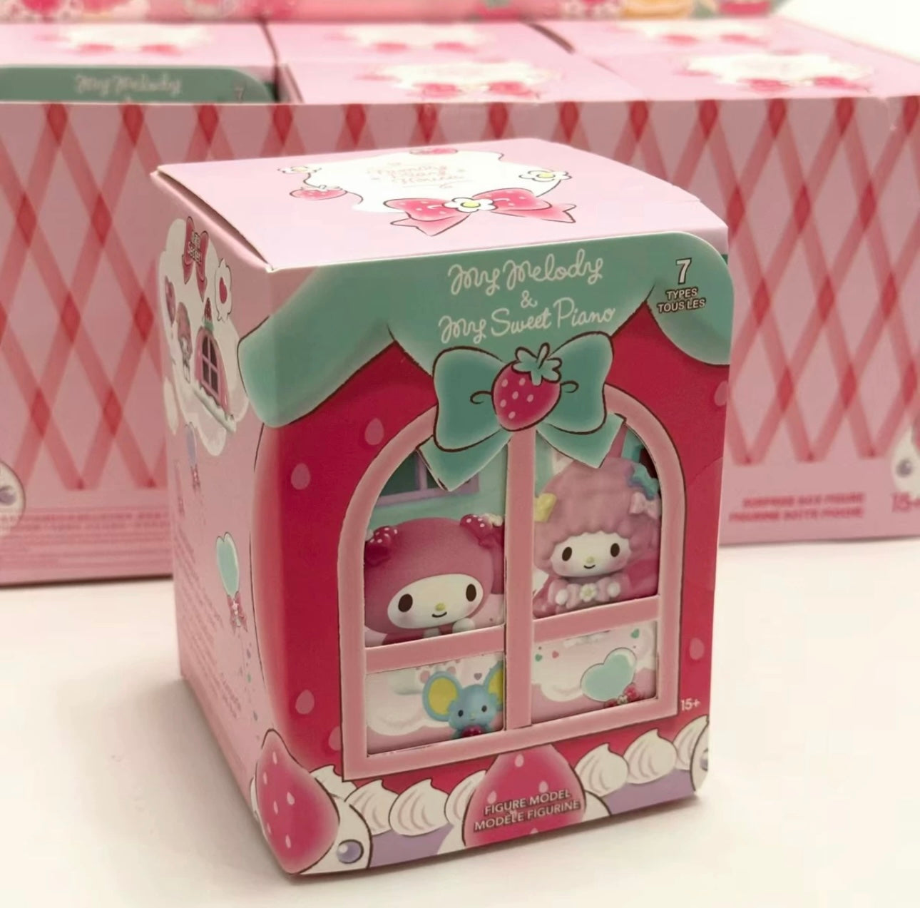 Sanrio X Miniso | My Melody & My Sweet Piano Sweets Home Figure - Doll House Mini House Collectable Toys