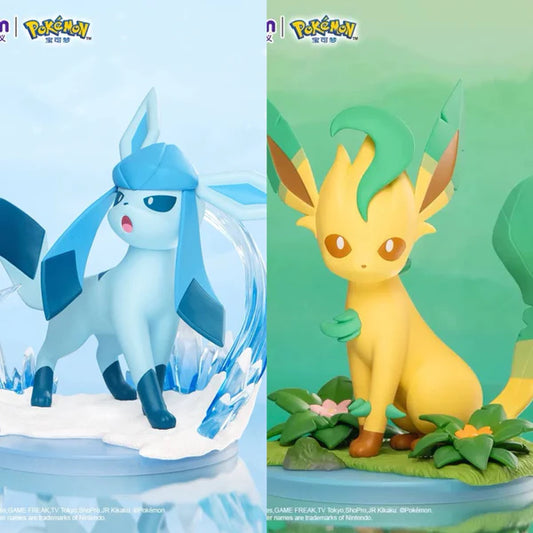 Pokemon 17cm Eevee Evolution Evolve Version | Glaceon Leafeon - Toy Collection