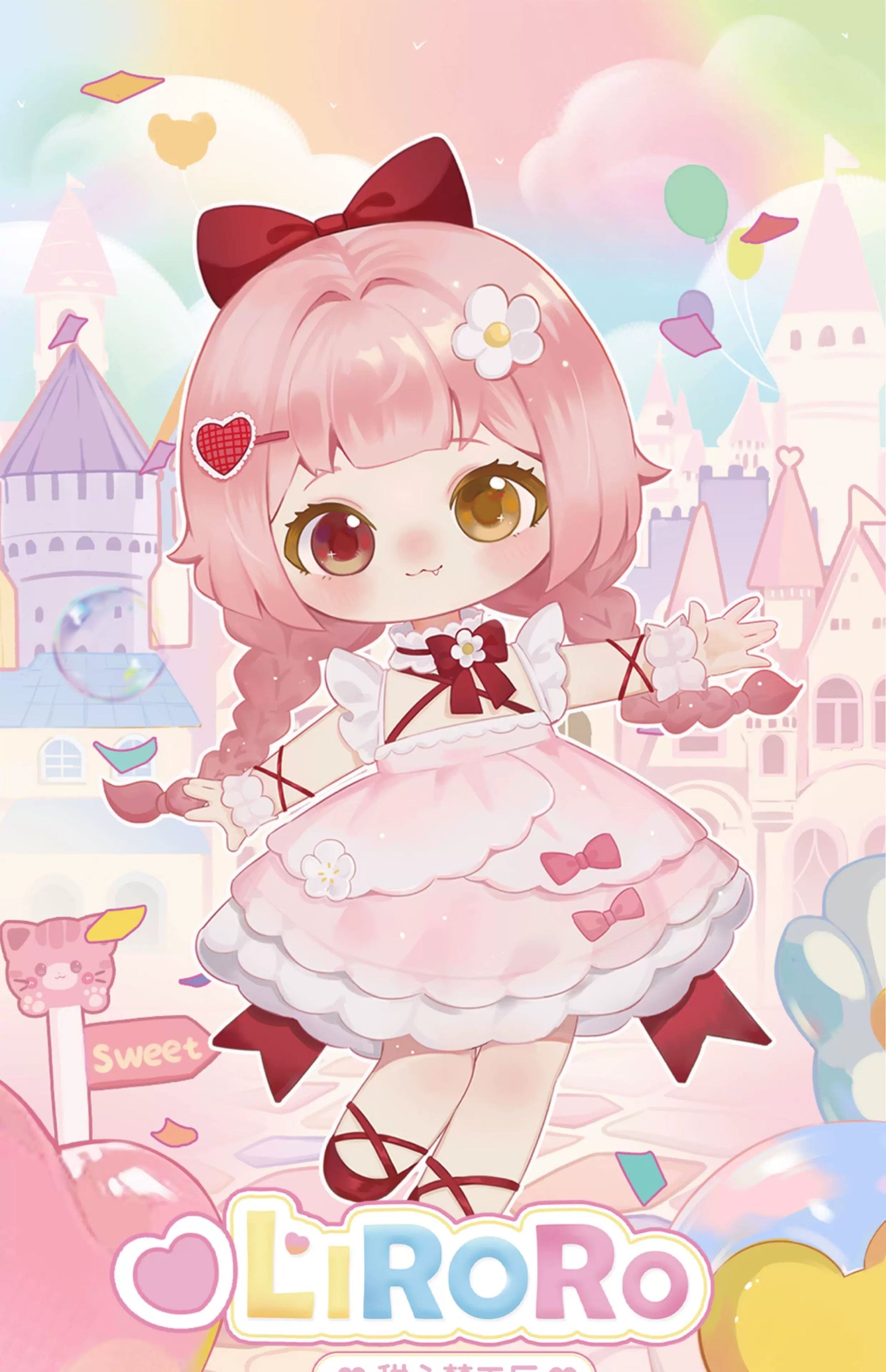 Simon Toys Liroro Sweets Shop | Lolita Style Sweets Figure Doll - Collectible Toys Mystery Blind Box