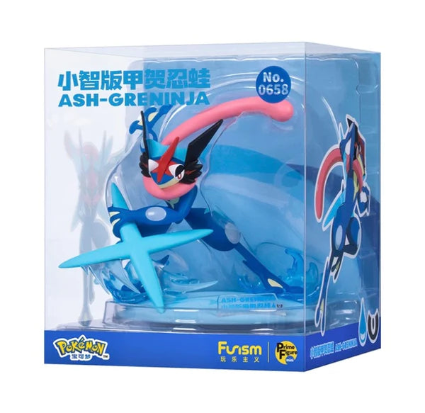 Pokemon Small Size Figure | No.658 Ash Greninja - Toy Collection