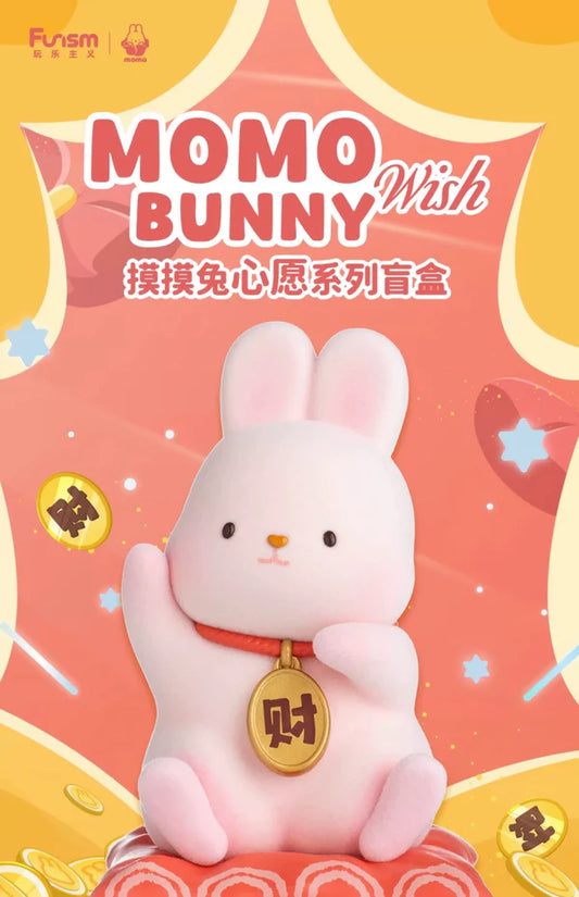 Blind Box Kawaii Lovely Characters Momo Bunny Wish -Toy Collection