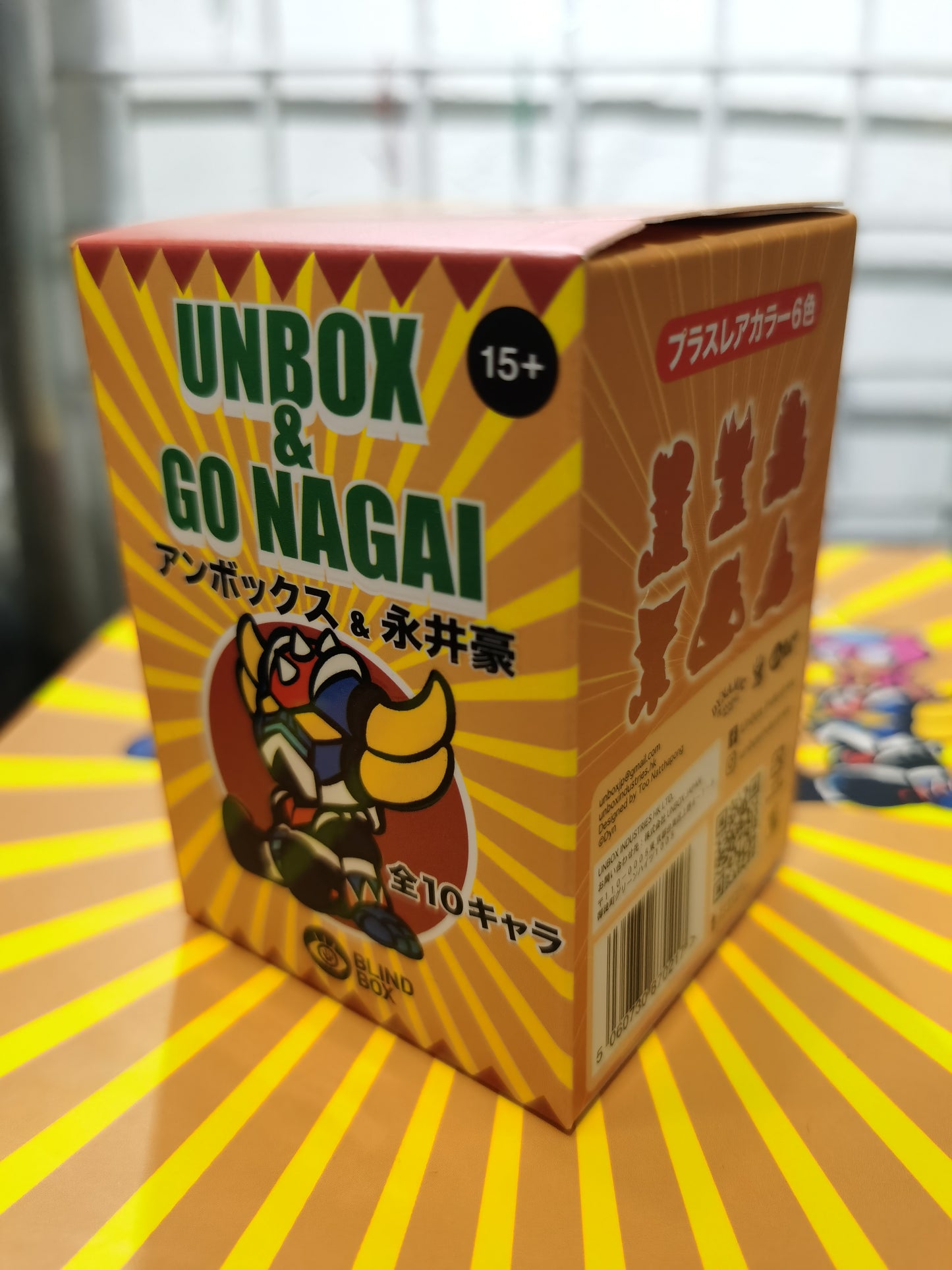 unbox go nagai super robot blind box single box