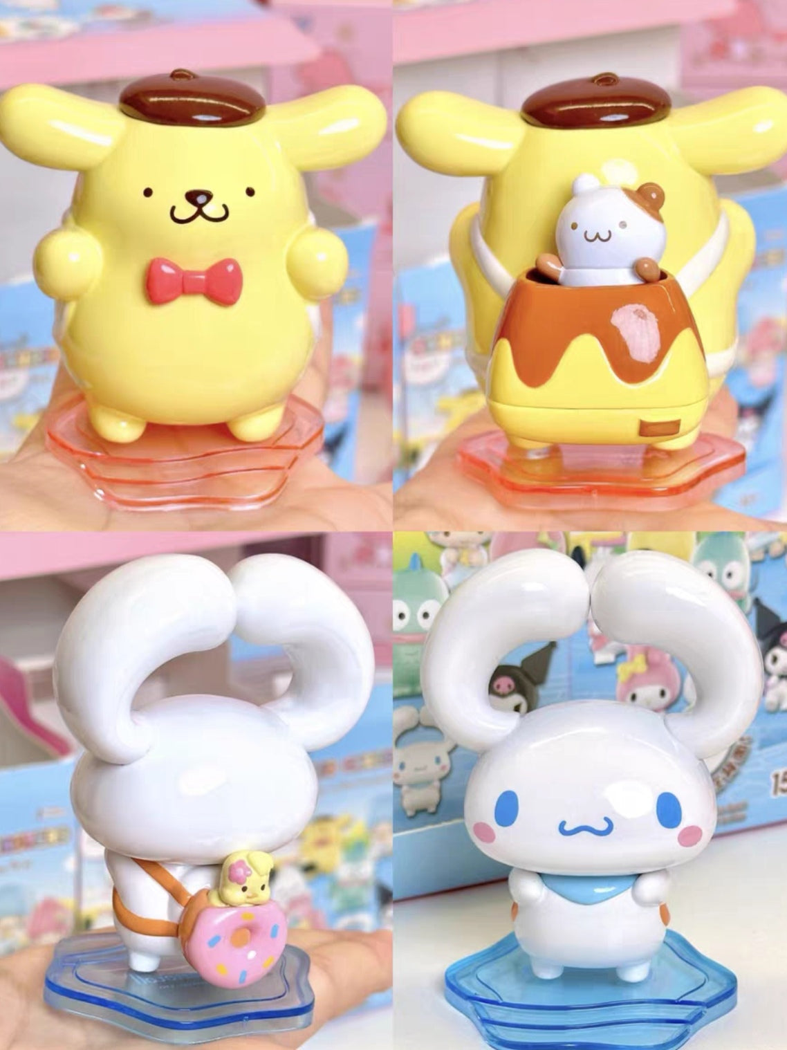 miniso sanrio pompompurin cinnamoroll