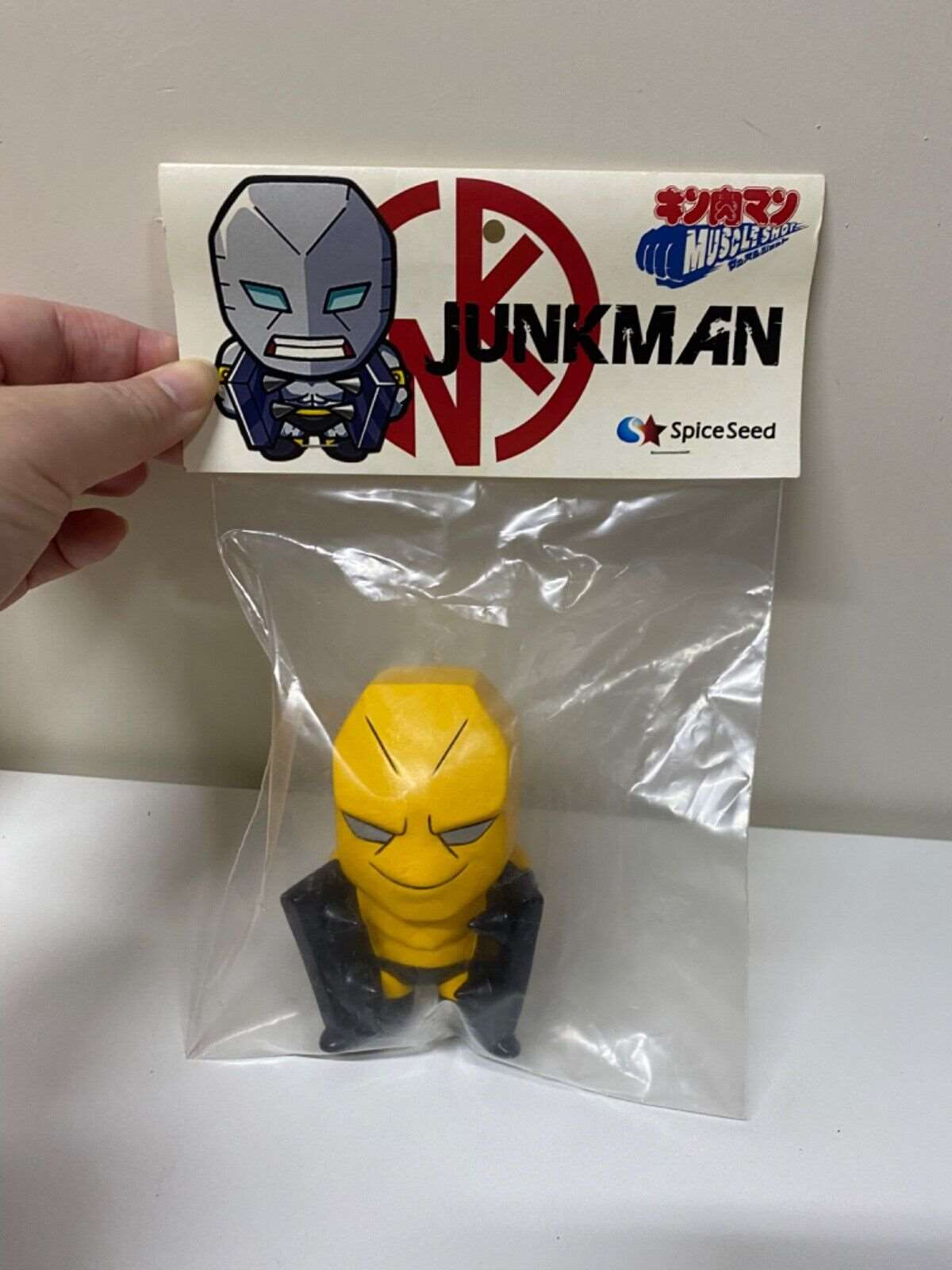 kinnikuman spiceseed softvinyl figure