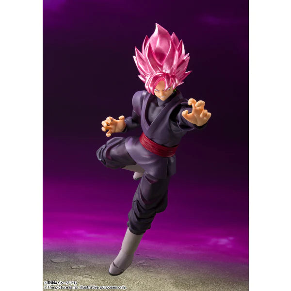 bandai shf dragonball goku black fighting mode